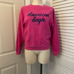 American Eagle Pink Sweatshirt- Size XS